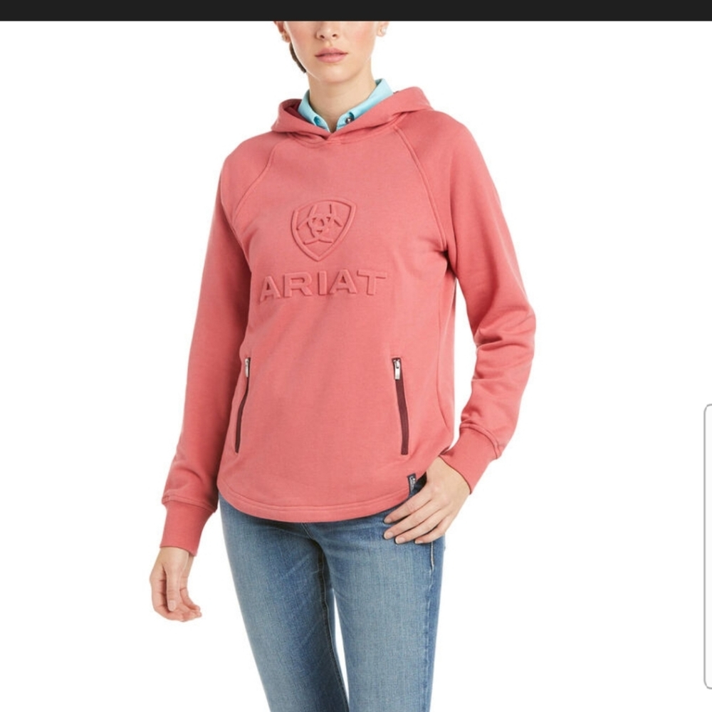 COPY - NWT Ariat 3D logo hoodie sweatshirt medium.